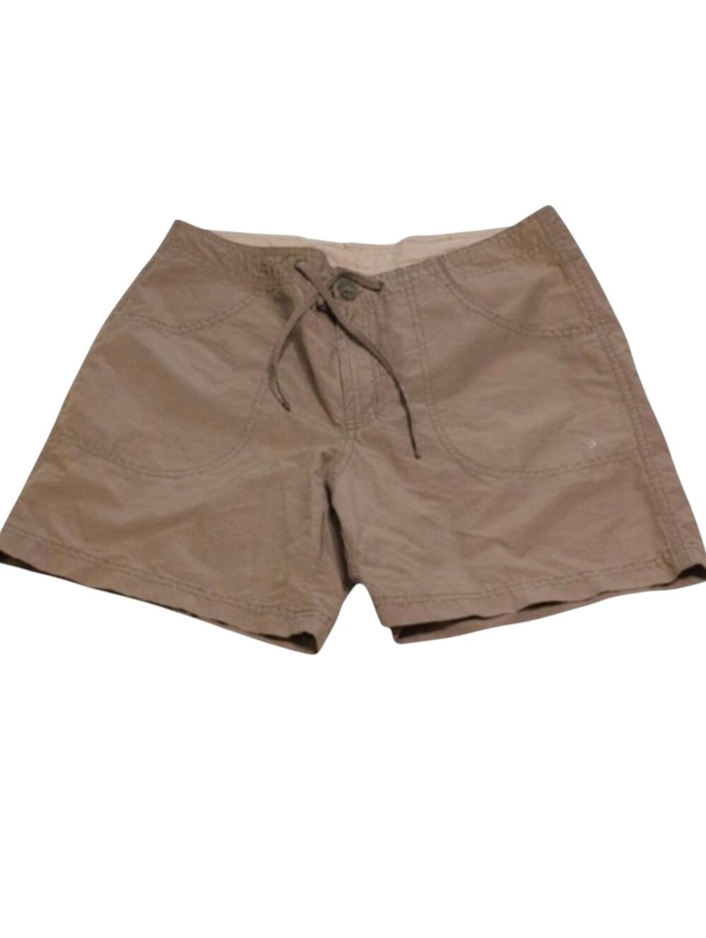 Columbia Tan Drawstring Lightweight Hiking Shorts Size Small